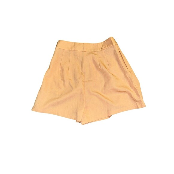 Petal And Pup Bridget Tailored Shorts Peach L Pleated‎ Chino Pastel High Waisted - Picture 4 of 10